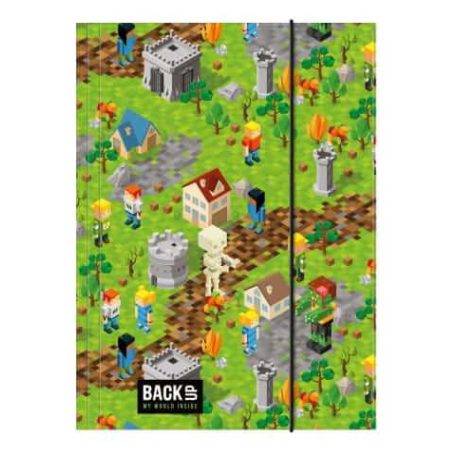 Minecraft mintás gumis mappa A/4, Backup A61, Game Level, 2024