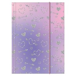 Love gumis mappa A/4, BackUp A32, 2025, lila