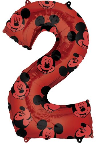 Disney Mickey Red fólia lufi 2-es 66 cm