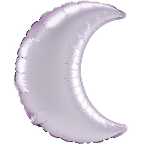 Pastel Pink Crescent szatén hold fólia lufi 89 cm