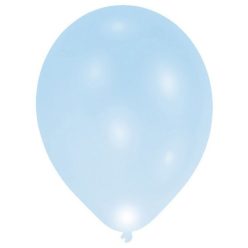   Világító LED Blue léggömb, lufi 5 db-os 11 inch (27,5 cm)