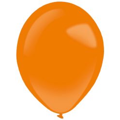 Mandarin Tangerine léggömb, lufi 100 db-os 5 inch (13 cm)