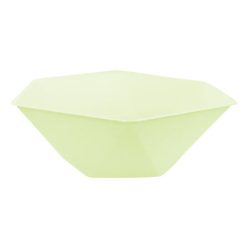 Zöld Vert Decor hatszögletű mélytányér 6 db-os 15,8 cm