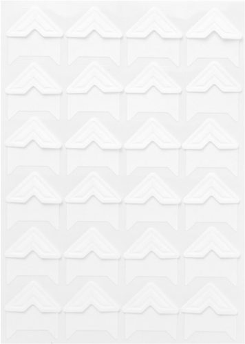 Fotósarok, öntapadós, 2x2cm-es, 48 db-os, fehér