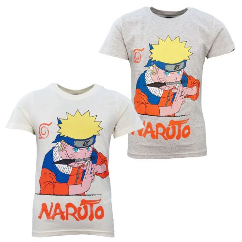 Naruto Jutsu gyerek rövid póló, felső 104-152 cm