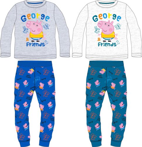 Peppa malac Friends gyerek hosszú pizsama 92-116 cm