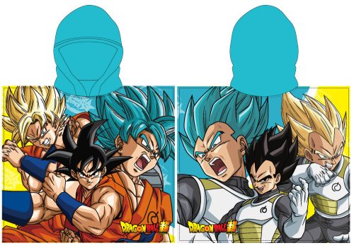 Dragon Ball strand törölköző poncsó 55x110cm (Fast Dry)