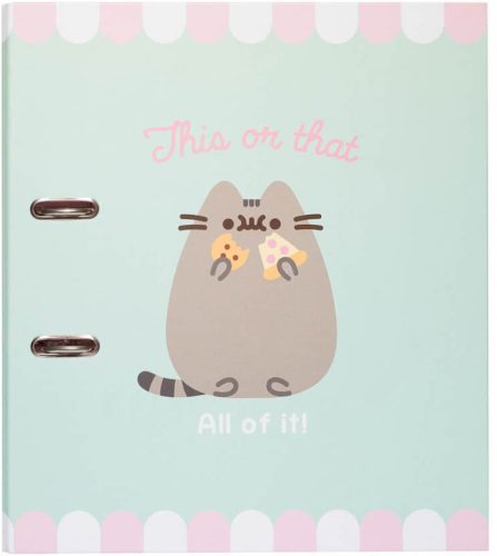 Pusheen cicás emelőkaros iratrendező, 32x28cm, 70mm, Foodie Collection