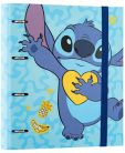 Stitch gyűrűskönyv A/4, 4 gyűrűs, Tropical
