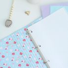 Pusheen cicás gyűrűskönyv A/4, 4 gyűrűs, Purrfect Love Collection