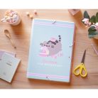 Pusheen cicás füzetbox A/4, Foodie Collection