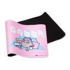 Pusheen cicás egér alátét, gamer egérpad, 80x35cm