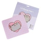 Pusheen cicás egér alátét, gamer egérpad, 23,5x9cm, Moments