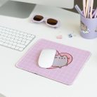 Pusheen cicás egér alátét, gamer egérpad, 23,5x9cm, Moments