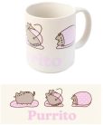 Pusheen cicás bögre, kerámia, 350ml, Purrito