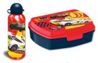 Hot Wheels Red szendvicsdoboz + alumínium kulacs szett