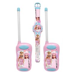 Barbie Walkie Talkie + digitális karóra szett