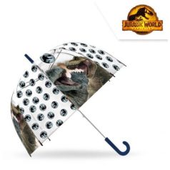  Jurassic World gyerek átlátszó félautomata esernyő Ø70 cm