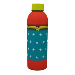   Wonder Woman Star puha tapintású műanyag kulacs csavaros kupakkal 700 ml