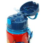 Mancs Őrjárat Red alumínium szívószálas kulacs akasztóval 600 ml