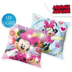 Disney Minnie LED világító párna, díszpárna 40x40 cm