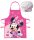 Disney Minnie Sparkling Eyes gyerek kötény 2 darabos szett