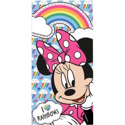   Disney Minnie Rainbows fürdőlepedő, strand törölköző 70x140cm