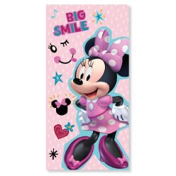   Disney Minnie Smile fürdőlepedő, strand törölköző 70x137 cm (Fast Dry)