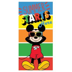   Disney Mickey Starts fürdőlepedő, strand törölköző 70x137 cm (Fast Dry)