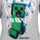 Minecraft Grey gyerek pulóver 6 - 12 év / 116 - 152 cm