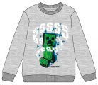 Minecraft Grey gyerek pulóver 6 - 12 év / 116 - 152 cm