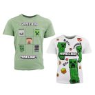Minecraft Game On gyerek rövid póló, felső 6 - 12 év / 116 - 152 cm