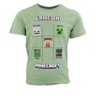 Minecraft Game On gyerek rövid póló, felső 6 - 12 év / 116 - 152 cm