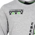 Minecraft gyerek hosszú ujjú póló, felső 6 - 12 év / 116 - 152 cm