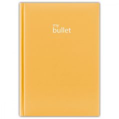   Dayliner MyPastel Bullet Journal, my bullet napló, notesz A/5, sárga