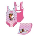Gabi babaháza Pandy gyerek fürdőruha és sarong szett 3 - 8 év / 98 - 128 cm