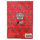 Mancs Őrjárat Rescue Wheels B/5 vonalas füzet 40 lapos