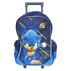   Sonic a sündisznó Speed gurulós iskolatáska, táska 46 cm