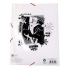 Pókember World of Webs A/4 gumis mappa