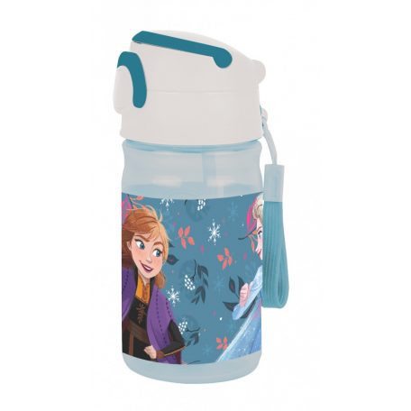 Disney Jégvarázs Explore műanyag kulacs akasztóval 350 ml