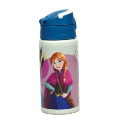   Disney Jégvarázs Together alumínium szívószálas kulacs akasztóval 500 ml