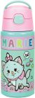 Disney Marie Little Lady alumínium szívószálas kulacs akasztóval 500 mll