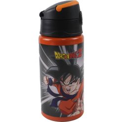   Dragon Ball Z-Fighter alumínium szívószálas kulacs akasztóval 500 ml