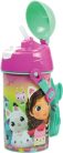 Gabi babaháza Color Fade műanyag szívószálas kulacs akasztóval 500 ml