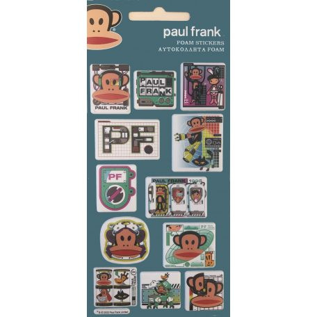 Paul Frank Monkey pufi szivacs matrica szett