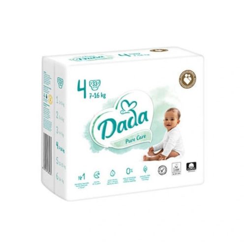 Dada ökopelenka Pure Care (4-es) 7 - 16 kg (33 db/cs)