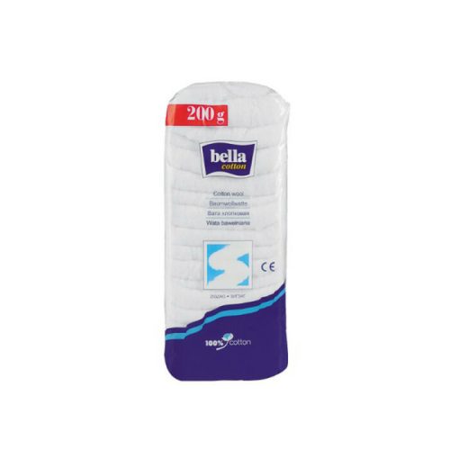 Bella Egészségügyi vatta Cotton 100% pamut (200 gr/cs)