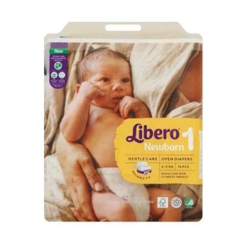 Libero Comfort pelenka Jumbo (1-es) 2 - 5 Kg (76 db/cs)