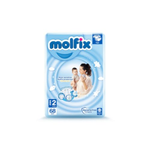 Molfix pelenka Jumbo (2-es) 3 - 6 kg (68 db/cs)