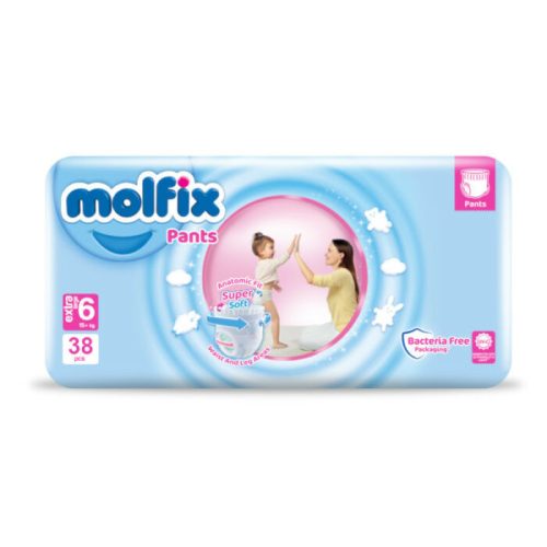 Molfix bugyipelenka Pants (6-os) 15 + kg (38 db/cs)